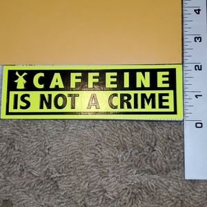 Caffeine is Not a Crime